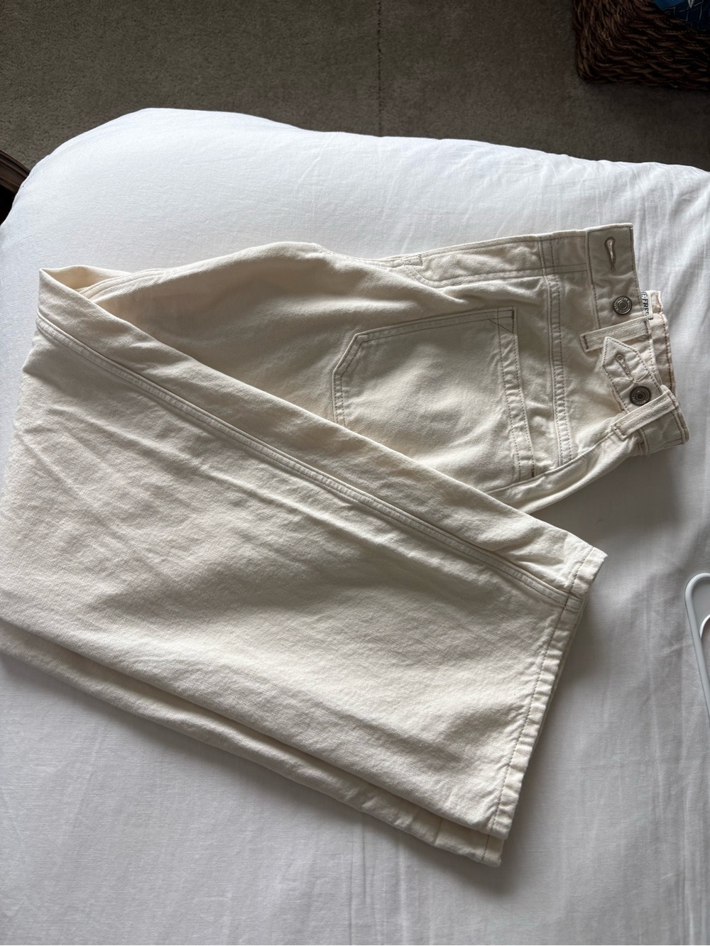 We The Free Off-White High-Rise Jeans - Picture 3 of 5